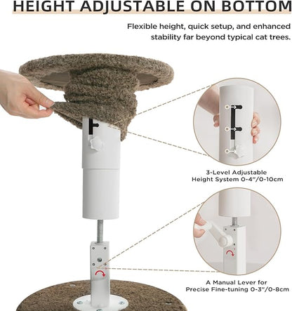 Made4Pets Floor to Ceiling Cat Tree 93-106&