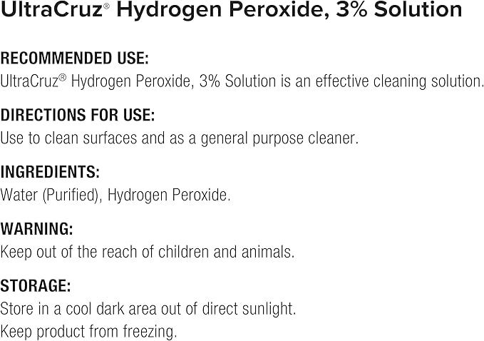 UltraCruz® Equine Shampoo, Conditioner, Hydrogen Peroxide, Fly &amp; Tick Spray, 1 Gallon Each