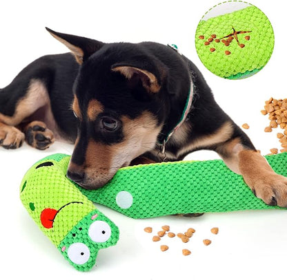 Squeak Dog Toys for Stress Release &amp; Boredom Relief, Dog Puzzle IQ Training, Snuffle Foraging Instinct Training - Suitable for Small, Medium &amp; Large Dogs