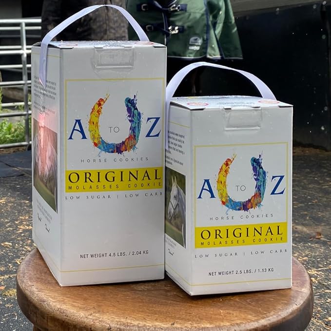Horse Treats, Original Flavor, A Softer Cookie/Pill Popper Made w/Lite Molasses, Low Carb/Sugar, Wheat, Corn, Soy &amp; Alfalfa Free. All Natural Ingredients, 20 lb