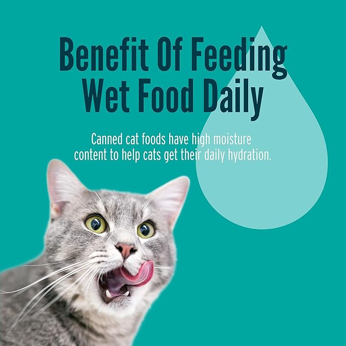 A Strong Heart Canned Wet Cat Food, Whitefish &amp; Tuna Dinner Paté - 5.5 oz Cans (Pack of 24), Made in The USA with Real Ocean Whitefish &amp; Tuna