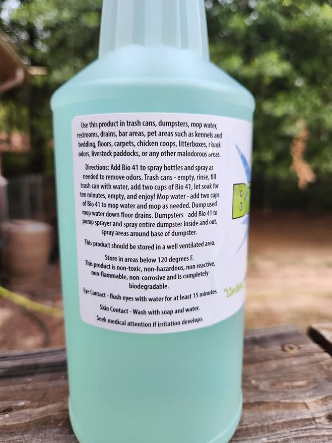 Odor Eliminator, Molecular Technology Since 2005 - Commercial, Industrial, Strong Pet &amp; Urine Odor Remover, Trash Can Deodorizer 32 Oz Sprayer