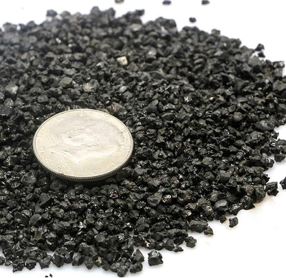 TOYPOPOR 6lb Succulents and Cactus Black Sand, Décor &amp; Additive Tiny Stones, DIY Rocks Gravel, Decorative Pebbles for Bonsai, Fairy Gardening, Terrarium, Vases Fillers, Top Dressing