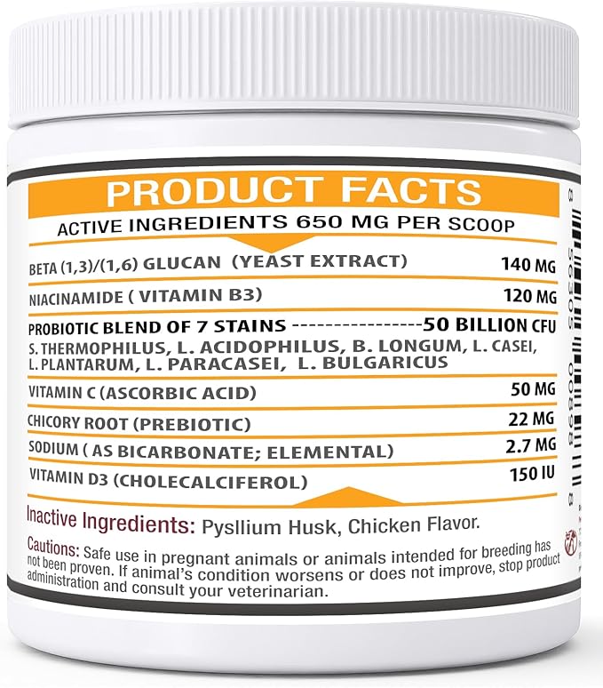 Azovast Powder Kidney Restores &amp; Kidney Powder for Dogs &amp; Cats, (4 Oz) - (175 Scoop/Jar) NO Refrigeration Required - Help Support Kidney Function &amp; Manage Renal Toxins (Made in U.S.A) (4 Oz)