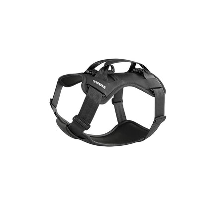 Thule Cappy Dog Harness M - Crash-Tested for Safety - Seatbelt passthrough - Adjustable &amp; Easy to Clean - Padded Breathable mesh Panels - Leash Loop - Step-in Design