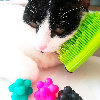 Michel Mercier Pet Detangling Brush - Fine or Normal Fur - Cat &amp; Dog Brush for Grooming, Detangling &amp; Deshedding - 1 pc