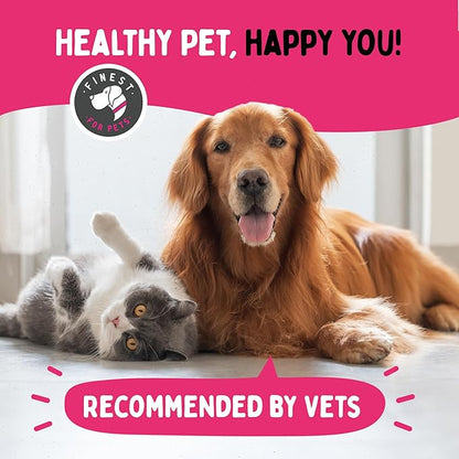 Bladder Health Dog &amp; Cat UTI Remedy - Cranberry Supplement for Pet, Bladder, Kidney Support &amp; Urinary Tract Health Powder with Cranberry &amp; D-Mannose (120g - 120 Scoops)
