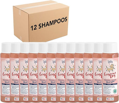 Bobbi Panter Dog Shampoo - Made in USA - All Natural Formula for Whitening All Coats, Enhances Shine &amp; Moiturizes - Concentrated 20:1 for Professional Groomers - Peach Scent, 13 Oz (Case of 12)