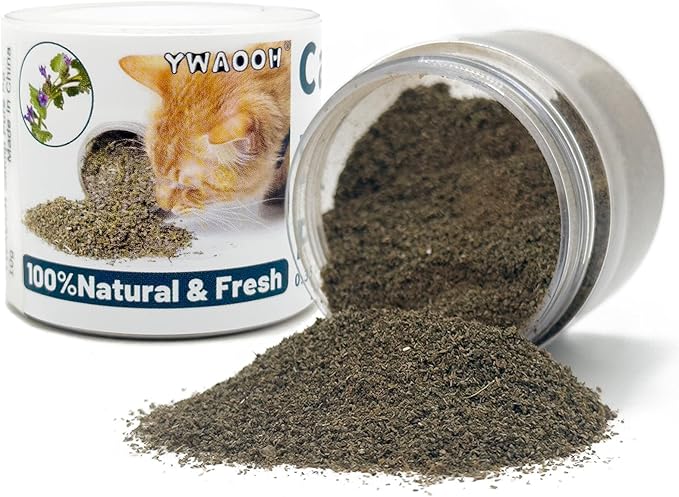 Premium Catnip for Cats &amp; Kittens – Cold-Processed, High Potency Nepetalactone, 100% Pure Leaf-Only Catnip for Toys, Scratchers, Refills, Stimulates Play &amp; Protects Furniture - 10g