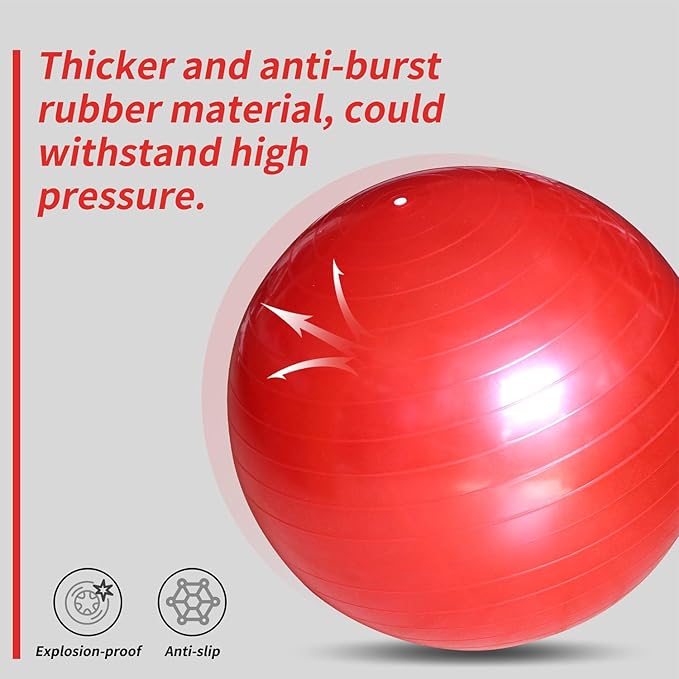 17-Inch Equine Ball for Play &amp; Training - Anti-Burst, Mega Horse Soccer Ball for Goat, Donkey