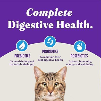 Halo Holistic Cat Food Wild Caught Salmon &amp; Whitefish Formula, Healthy Grains Dry Cat Food, For Sensitive Stomach Support, Kibble for Adult Cats, 10 lb Bag