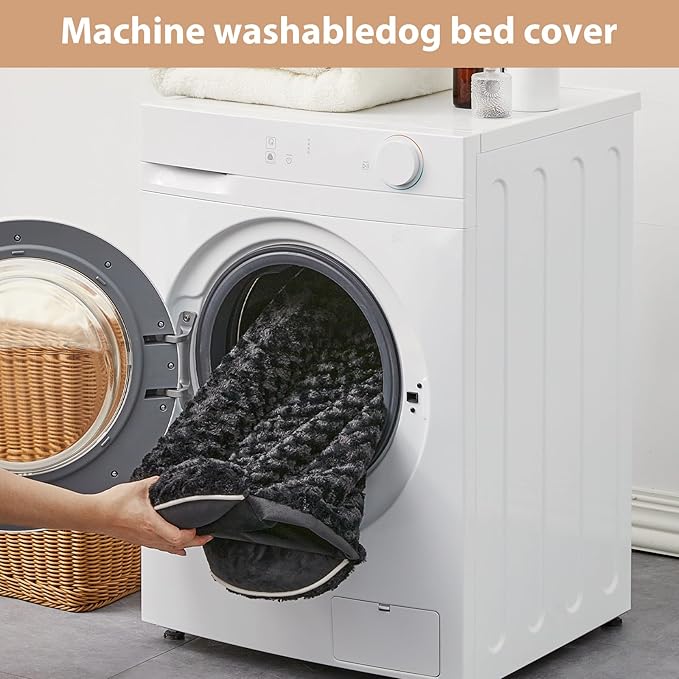 WNPETHOME Dog Beds for Large Sized Dogs, Washable Orthopedic Dog Couch Sofa Bed with Waterproof Lining &amp; Non-Skid Bottom for Pet Sleeping