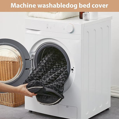 WNPETHOME Dog Beds for Large Sized Dogs, Washable Orthopedic Dog Couch Sofa Bed with Waterproof Lining &amp; Non-Skid Bottom for Pet Sleeping