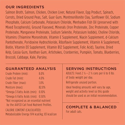 Instinct Flaked Entrée Wet Canned Cat Food - Salmon, 3 oz. Cans (Pack of 24)