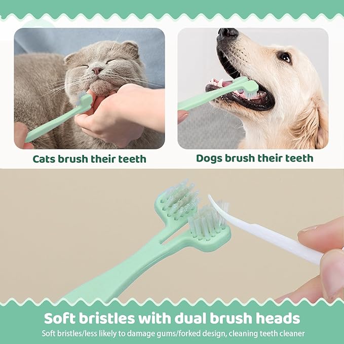 8-in-1 Pet Grooming Kit for Dogs &amp; Cats - Includes Slicker Brush, Nail Clippers, Comb, Scissors, Toothbrush &amp; Collapsible Bowl - Deshedding, Hair Trimming &amp; Care Set, Travel Bag