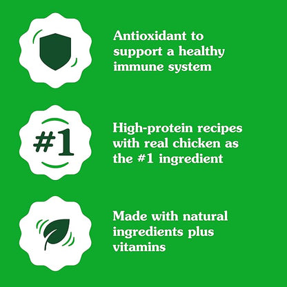 Greenies Smart Topper High Protein Wet Mix-in for Dogs, Chicken, Green Beans &amp; Sweet Potatoes Recipe in Vitabroth Broth - Bone Broth + Vitamins E &amp; B1, 10 Count