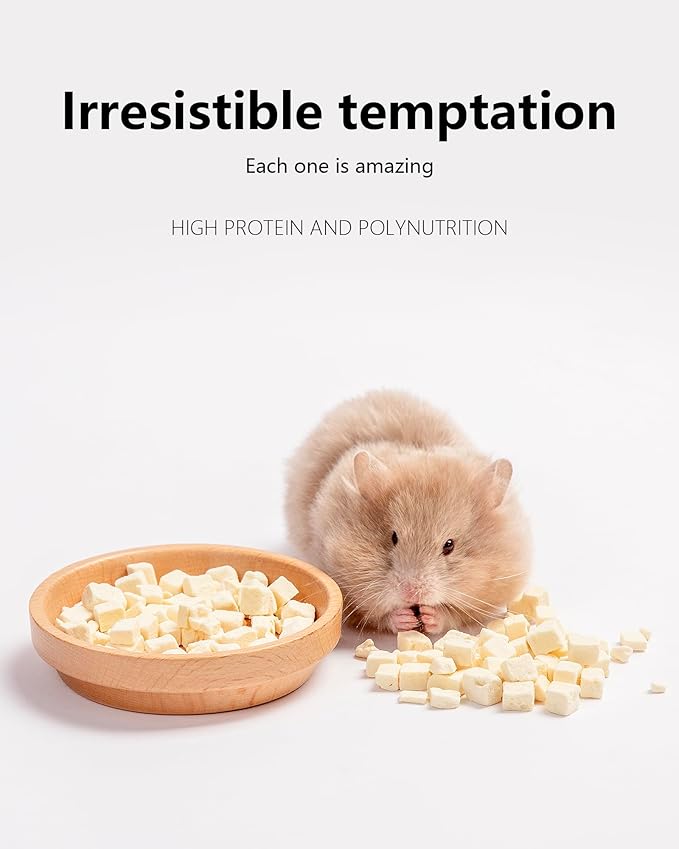 Niteangel Hamster Snack &amp; Treats Toy - Small Animal Natural Treat for Dwarf Syrian Robo Hamsters Gerbils Mice Lemmings Degus or Other Small-Sized Pets