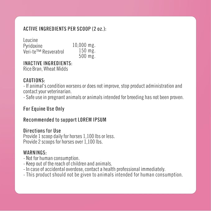 Formula 707 MetaStable Pellets for Horses 5 lb Bag – 40 Servings – University-Studied Support for Horses with Laminitis, Insulin Resistance &amp; Metabolic Disorders