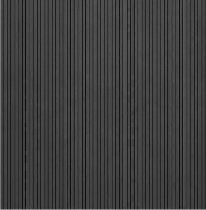 Indoor/Outdoor Hose-Wash Lines Design Non-Slip Rubber 2x3 Modern Entryway Mat for Entryway, Patio, Backyard, Garage, 20" x 39", Black