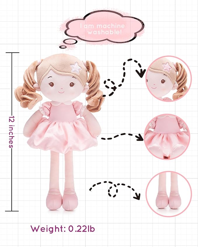 Soft Baby Doll Toys (12&