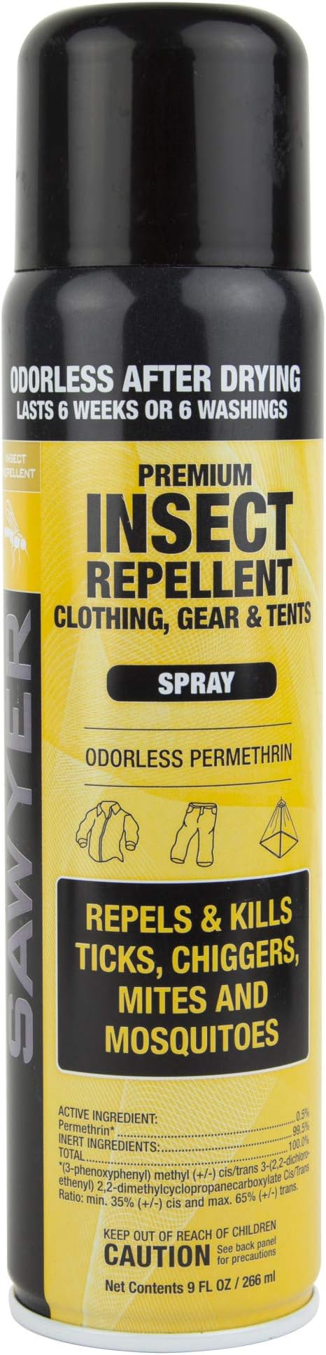 Sawyer Products Premium Permethrin Insect Repellent for Clothing, Gear &amp; Tents