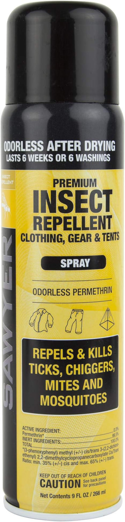 Sawyer Products Premium Permethrin Insect Repellent for Clothing, Gear &amp; Tents