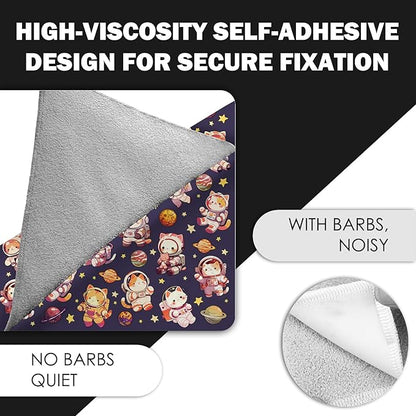 27.6" Cat Grooming Wrap, Self Adhesive Cat Wrap for Cutting Nails, Anti-Escape Calming Cat Swaddle Wrap for Medicine Ear Cleaning, Anti-Scratch Cats Burrito Restraint Blanket, Practical Pet Tool