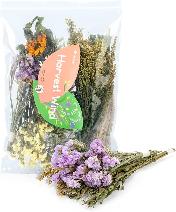 Niteangel Natural &amp; Soft Hamster Bedding Mate Small Animal Habitat Decor for Syrian Dwarf Hamsters Gerbils Mice Degus Bunny or Other Small-Sized Pet (Flower Version)