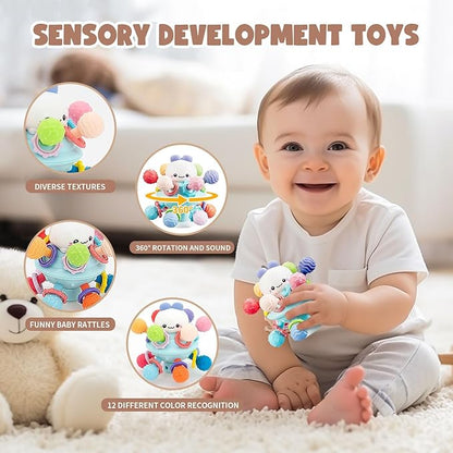 Baby Toys 6 to 18 Months, 8 in 1 Montessori Toy Set, Educational Learning Toy for Toddlers Babies Sensory Toys Newborn Infant Gifts for Boys &amp; Girls