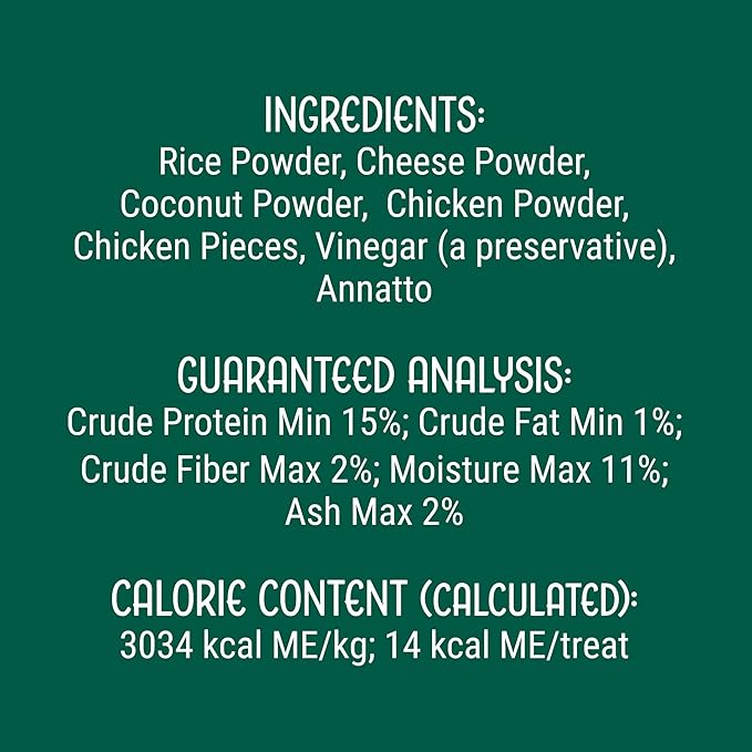 Himalayan Dog Chew Yak Cheese Treats, 100% Natural, Long Lasting, Gluten Free, Healthy &amp; Safe, Lactose &amp; Grain Free, Protein Rich, Chicken Flavor Flavor Crispy Puffed Treat, For All Breeds, 9.9 oz