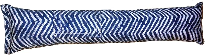 15" Catnip Kitty Kicker Toy With Refillable Catnip Pocket (Blue 