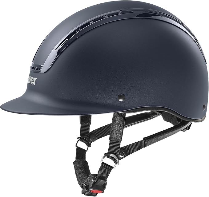 uvex suxxeed Active Horse Riding Helmet for Women &amp; Men, Navy, S-M - Adjustable &amp; Excellent Ventilated Helmet