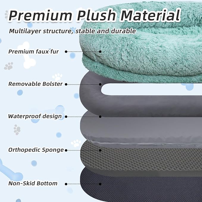 Human Dog Bed, 71&