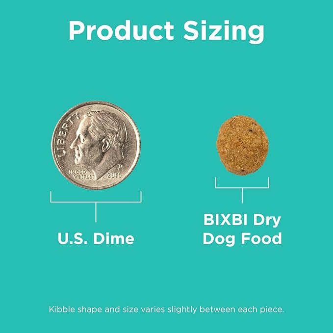BIXBI Rawbble Dry Dog Food, Duck, 24 lbs - USA Made with Fresh Meat - No Meat Meal &amp; No Corn, Soy or Wheat - Freeze Dried Raw Coated Dog Food - Minimally Processed for Superior Digestibility