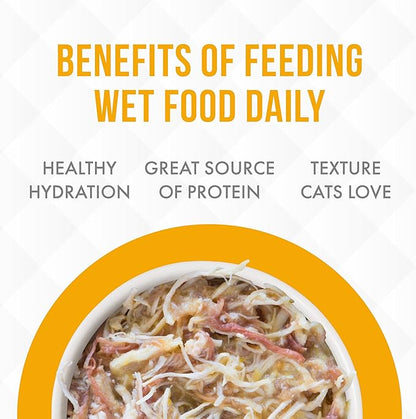 Weruva TruLuxe Cat Food, On The Cat Wok with Chicken Breast &amp; Beef in Pumpkin Soup, 6oz Can (Pack of 24)