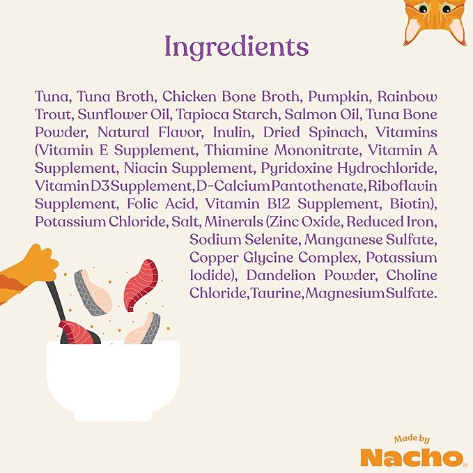 Made by Nacho Flaked Filets Recipe in Bone Broth, Grain-Free Chef&