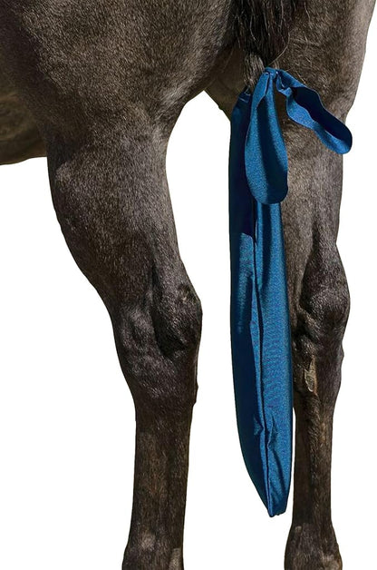 UltraFlex Lycra Tail Bag for Horses | Package of 3 | 24" Long | UV Protection | Smooth Stretch Fit | Keeps Tails Clean &amp; Braided