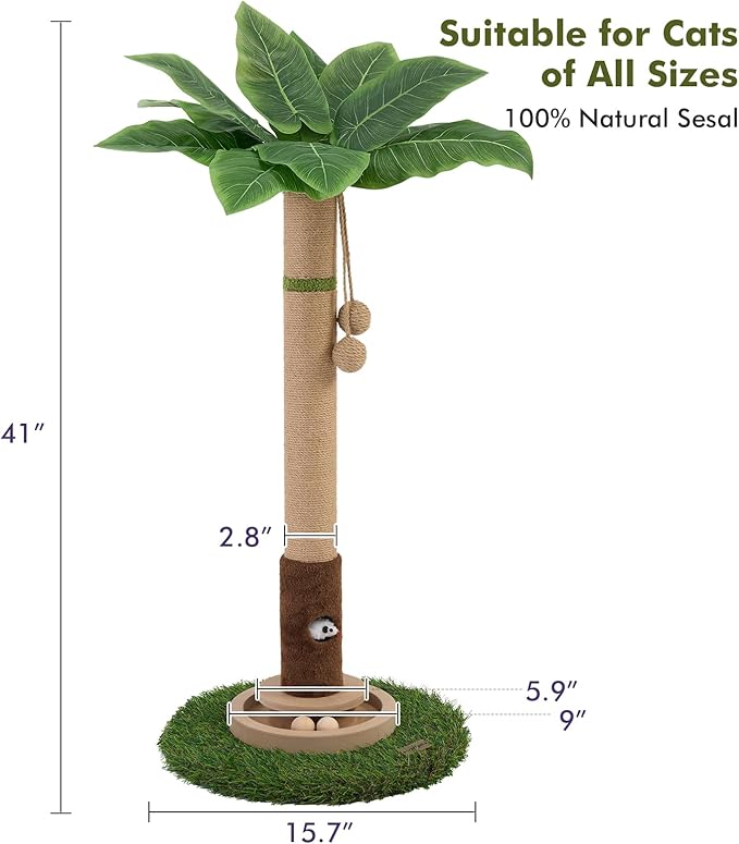 Cat Scratching Post 35&