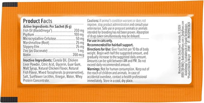 Zesty Paws Hairball Cat Mousse - Hairball Treats for Cats Digestive Support - Lickable Cat Vitamin Treats for Skin &amp; Gut Health - Squeezeable Puree Tube for Furball Relief - Chicken 14ct