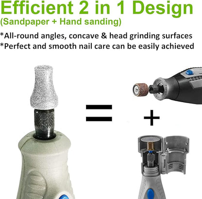 Diamond Dremel Dog Nail Grinder FlashB, Dogs&amp;Pets Nail Care, 1/8&