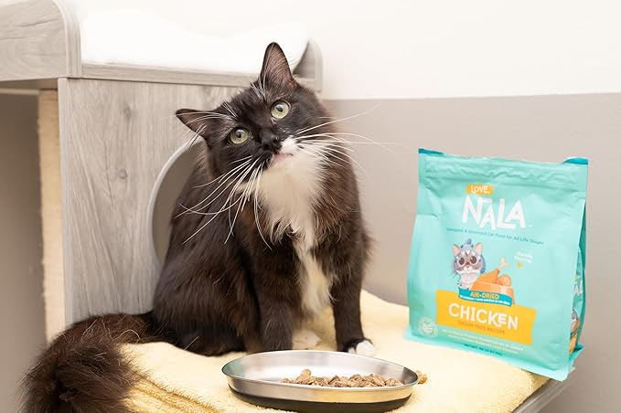 LOVE, NALA - Chicken Air Dried Cat Food - Award Winning - Made in USA - Complete &amp; Balanced Cat Food for All Life Stages- 1 Bag - 1 lb.