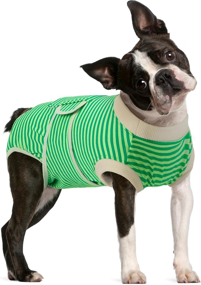 FUAMEY Dog Recovery Suit Male,Dogs Surgery Neuter Suits Puppy Spay Shirts for Female Protect Dog&