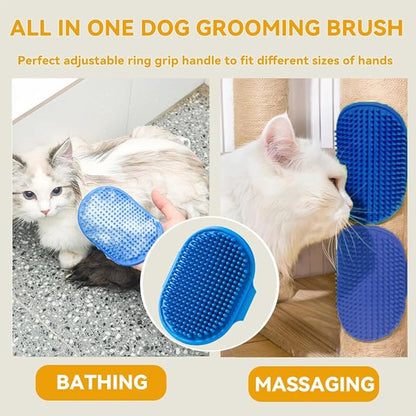 Pet Hair Removal Glove for Cats &amp; Dogs,Electrostatic Gloves Pet Hair,Cat Grooming Gloves for Hair Removal,Reusable Pet Hair Remover Glove for Couch,Furniture,Carpet,Curtain,Clothe (3PCS)