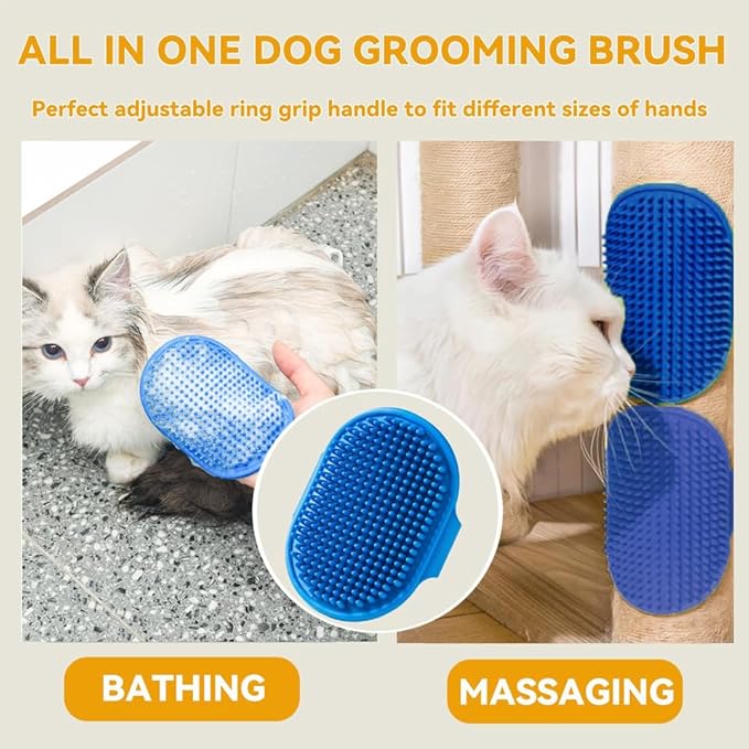 1PC Pet Hair Removal Glove,Electrostatic Gloves Pet Hair,Reusable Cat &amp; Dog Hair Remover for Couch,Furniture,Carpet,Curtain,Carpet Car Seat,Pet Memorial Gifts for Dogs,dog hair collector keychain