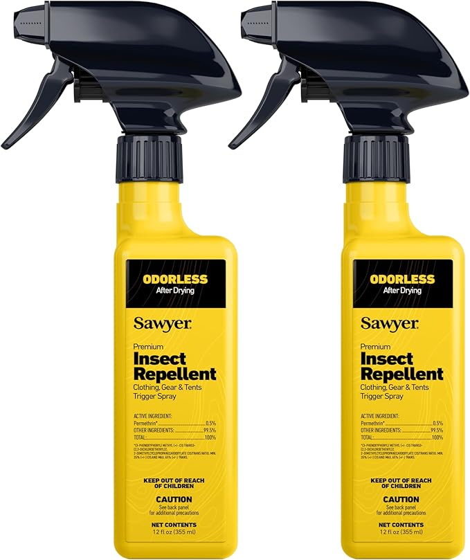Sawyer Products Premium Permethrin Insect Repellent for Clothing, Gear &amp; Tents