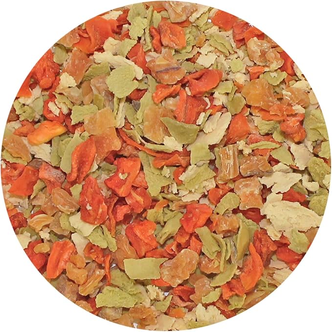 Exotic Nutrition Veggie Blend - Healthy Natural Mixed Dried Vegetable Treat - Sweet Potatoes, Carrots, Peas - for Degus, Chinchillas, Sugar Gliders, Hedgehogs, Guinea Pigs &amp; Small Pets… (3 Pound)