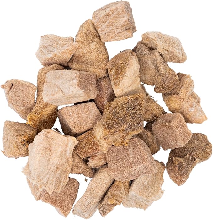 hotspot pets Freeze Dried Tuna Treats for Cats &amp; Dogs - Made in USA, 1lb Value Bag, Single Ingredient, All Natural -Healthy, High Protein, Perfect for Training, Topper or Snack