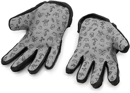 woom TENS Bike Gloves, Child’s &amp; Youth Bicycle Full Finger Protection with Grip for Road Cycling &amp; Mountain Biking (Boys &amp; Girls)