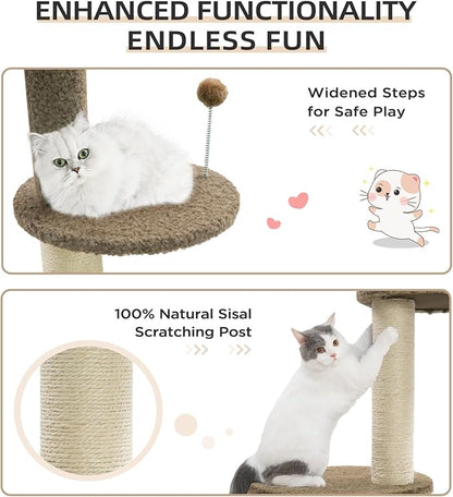 Made4Pets Floor to Ceiling Cat Tree 93-106&