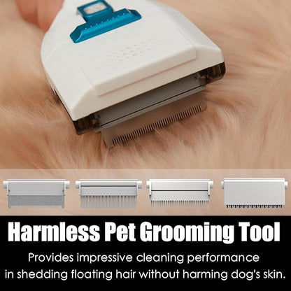 Pet Grooming Kit with 3.4L Oversized Vacuum Suction - 99% Pet Hair Removal - Professional Dog Clippers &amp; Shedding Tools for Cats, Teddy, Poodle, Golden Retrievers